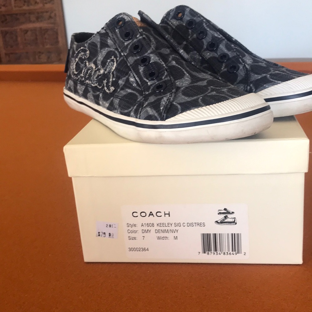 Super cute Coach slip on